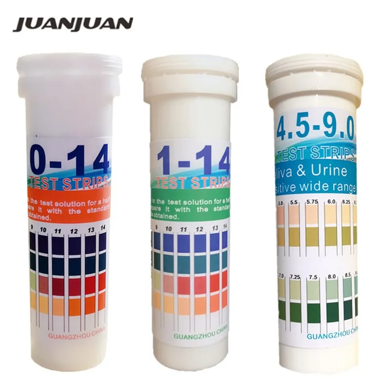 150 полосок/набор универсальных баллонных тест-полосок pH диапазон(pH 1-14/0-14/4. 5-9,0) Скидка 40