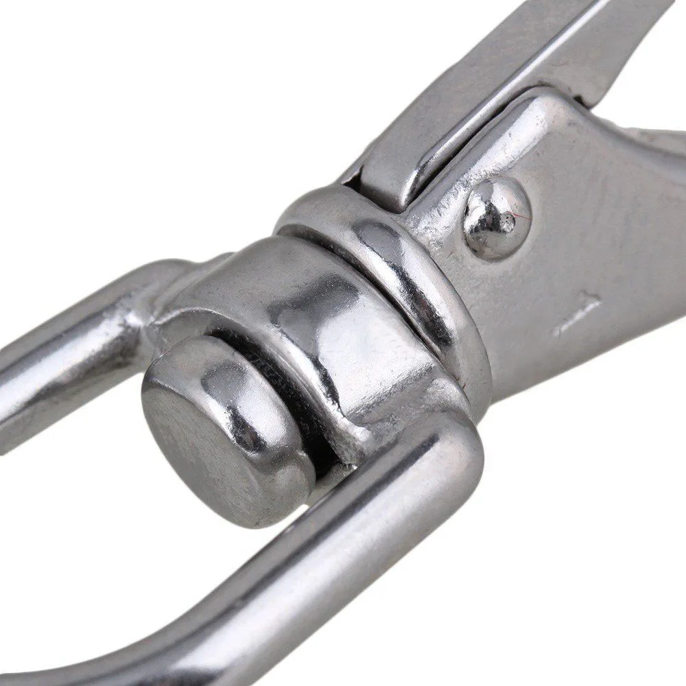 5pcs Multi-use Boat Swivel Eye Snap Hook Size 1# Silver 304 Stainless Steel | Обустройство дома