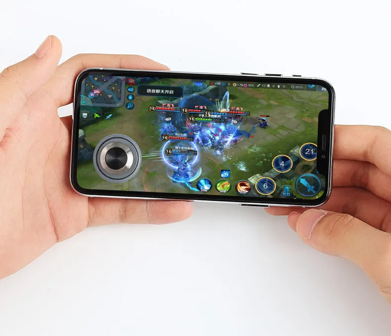 UKKUER мобильная игра огненная металлическая кнопка Aim ключ для Android Iphone универсальный игровой триггер для мобильных телефонов джойстик шутер контроллер