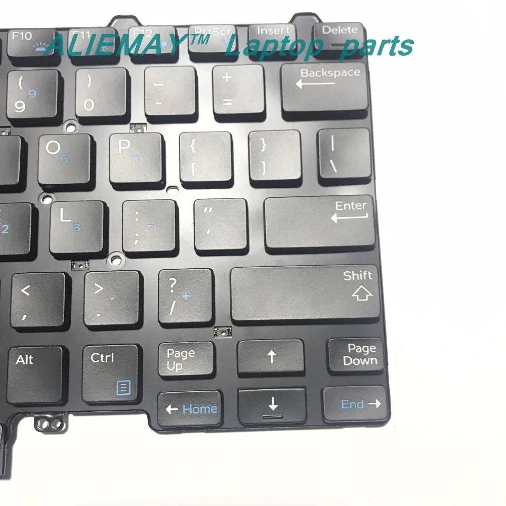 Новая клавиатура для ноутбука Dell Latitude E5450 E7450 E7470 E7480 7490 5470 5480 черная клавиатура с подсветкой
