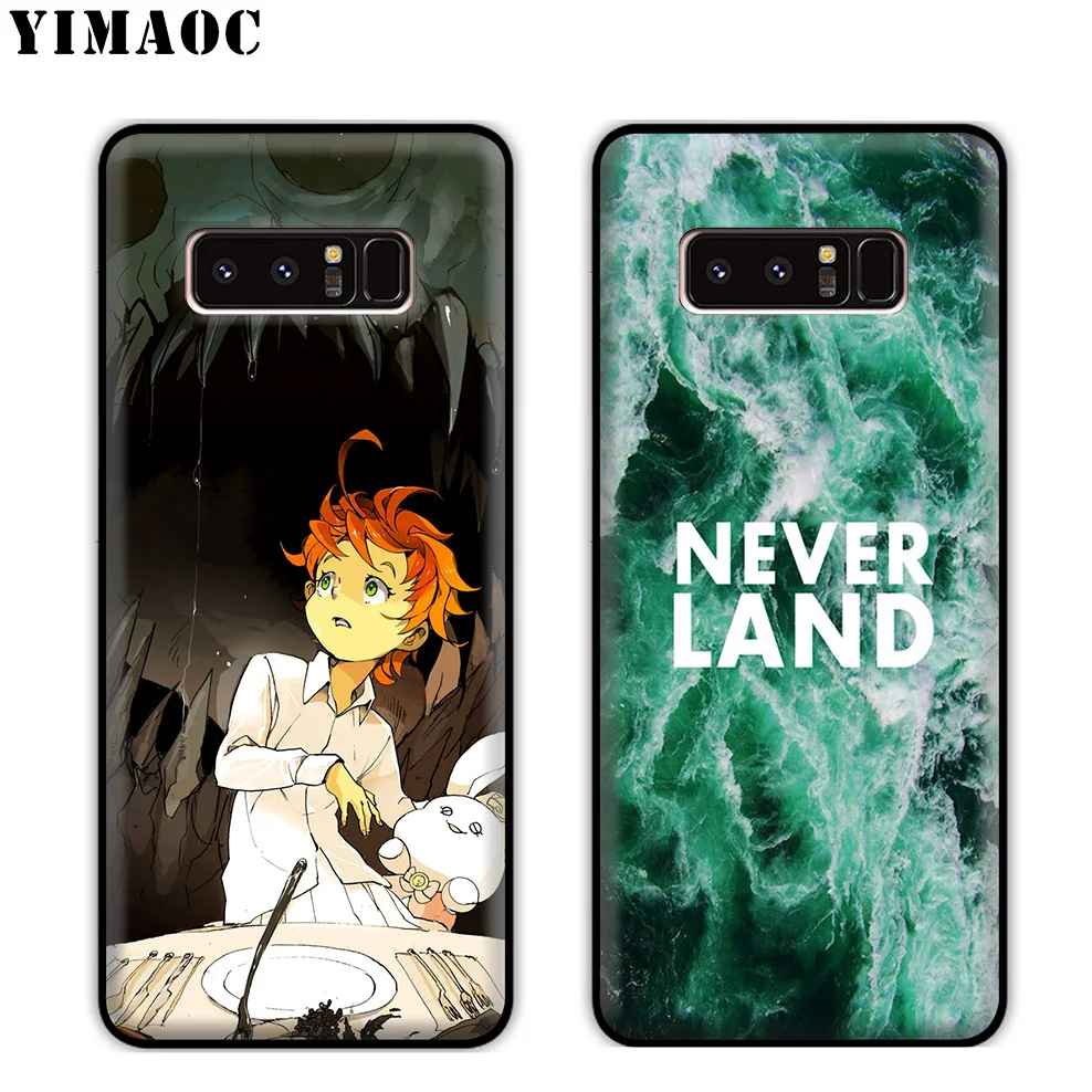 YIMAOC The Promised Neverland Anime Soft Silicone Case for Samsung Galaxy Note 10 Plus 9 8 A9 A8 A6 2018 A5 A3 2017 2016 |