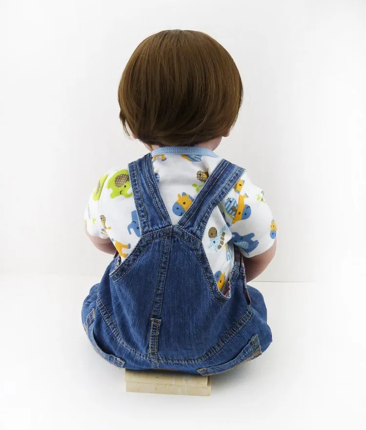 

New Arrival Silicone Reborn Babies Doll Soft Toys Bear Handmade Girl Doll Looking Real Baby Lifelike Bebe Reborn Menina Bonecas