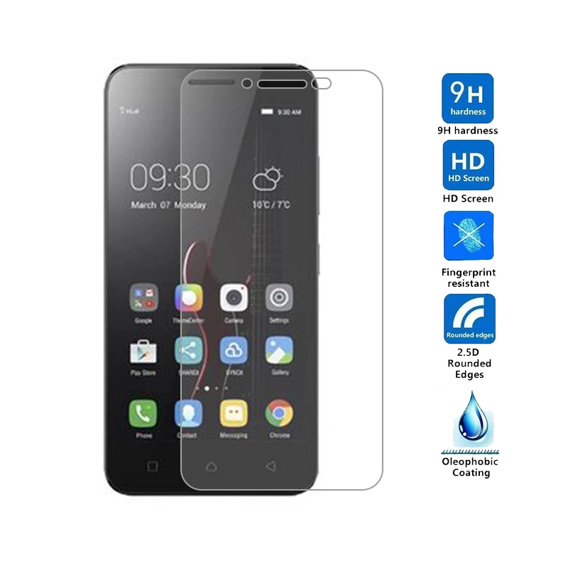2PCS Tempered Glass For Lenovo Vibe C A2020 A 2020 5.0" Screen Protector Phone cover | Мобильные телефоны и