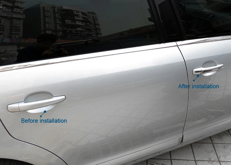 Для peugeot 3008 2010 2011 2012 2013 2014 2015 Аксессуары Боковая дверь ручка украшения крышка