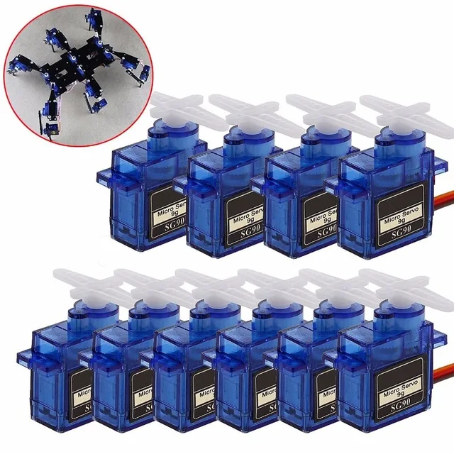 

5pcs/10pcslot New 9G Micro / Mini Servos + Horns For rc Helicoper Airplane better than Servo SG90 for RC 250 450 Helicopter Car