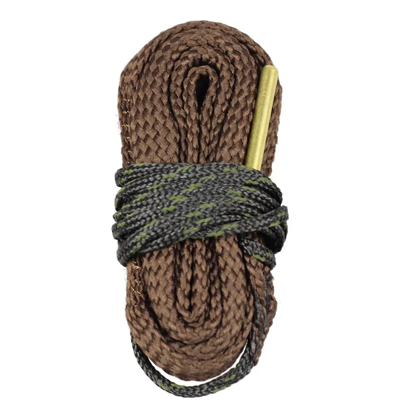 Fast Cleaning Rope.17 Cal.177 Cal.17HMR.17WMR& 4.5mm Gun Rifle Cleaner Kit for Hunting Pistola De Airsodft Cleaning Kits - Цвет: Хаки