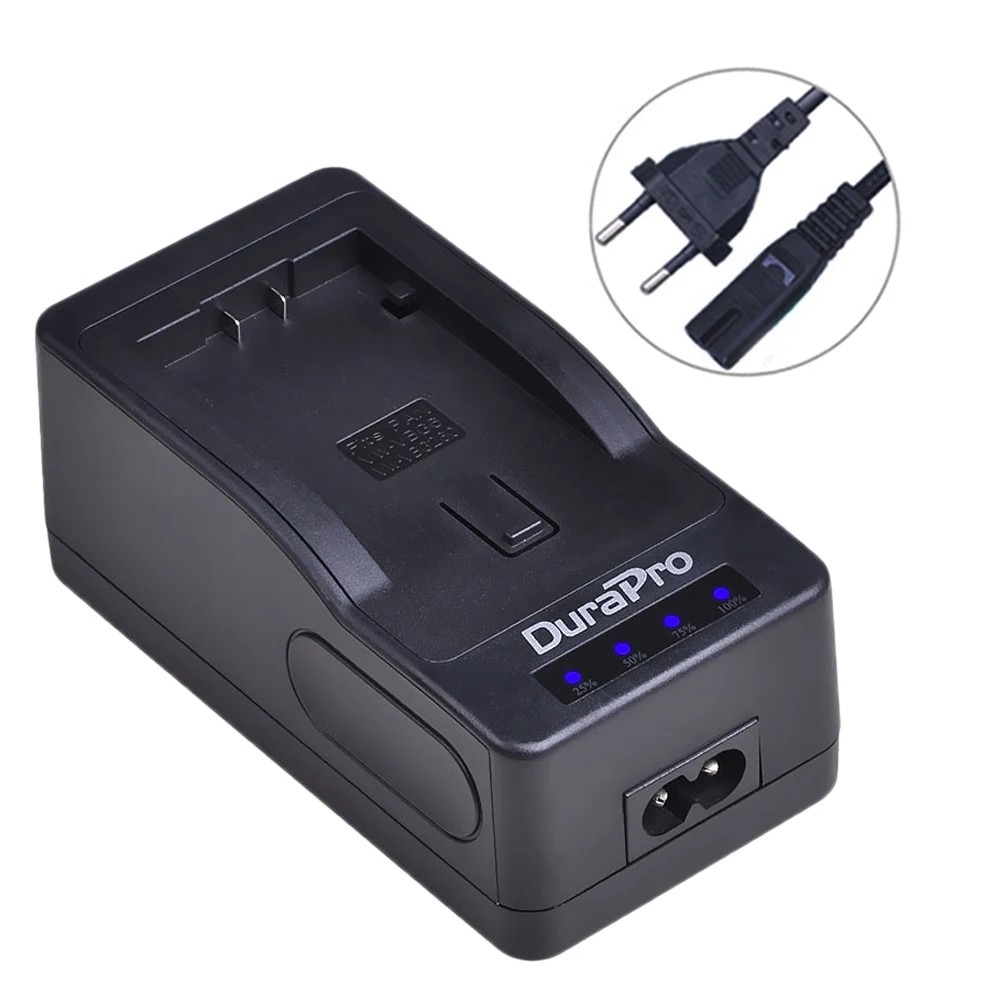 DuraPro 1 шт. VW VBG6 светодиодный свет быстро Зарядное устройство для цифрового