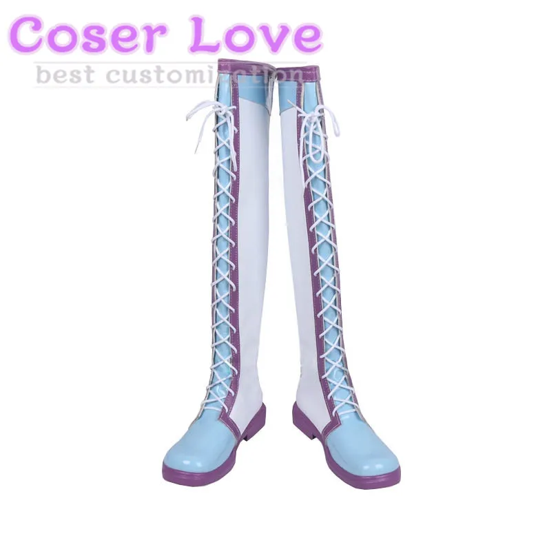 Bang Dream! Здравствуйте HappyWorld! Обувь для костюмированной вечеринки; Ботинки на карнавал, Хэллоуин, Рождество