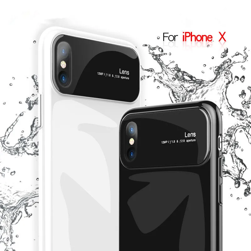 Роскошный чехол для iphone X 7 8 Plus 10 жесткие гибридные армированные чехлы из