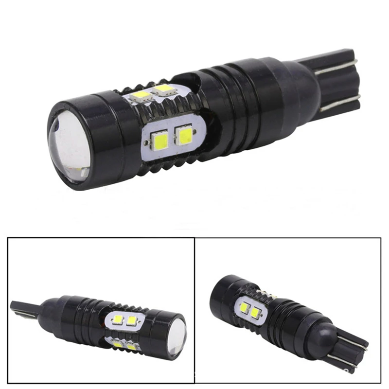 KEYECU 2X Белый T10 194 921 168 2323 50 Вт высокомощный Задний габаритный фонарь с объективом