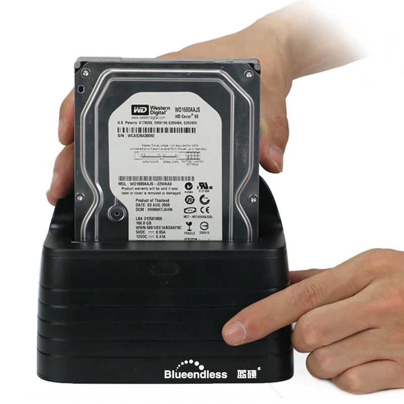 Отправка из России 1 отсек USB3.0 для sata hdd док-станция Горячая замена костюм для 2,5 ''3,5'' жесткий диск Док-станция для ПК ноутбука