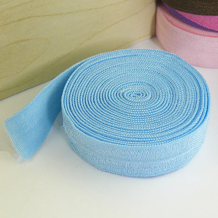 1M 1.5cm 1 м/15 мм широкая эластичная лента аксессуары для шитья одежды DIY ленты ремесла цветная лента эластичная ткань отделка wstazka L30 - Цвет: 1M 1.5cm