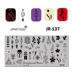 Инструмент для ногтей, нержавеющая сталь 2019, шаблон штамповочной пластины, птица, сова, голубь, геометрический цветок, русский текст, Рождество, Винтаж, JR131-140