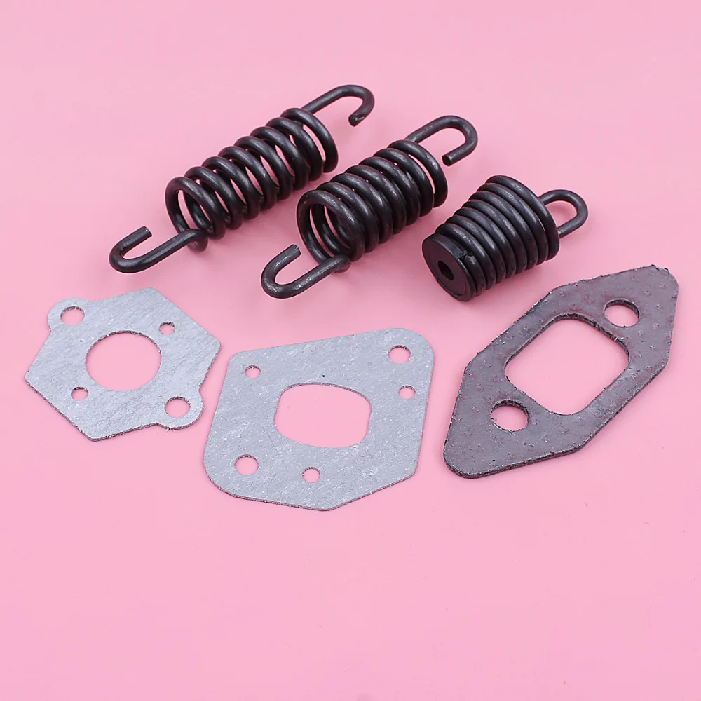 

Carburetor Carb Gasket AV Buffer Spring Mount Set For Partner 350 351 352 370 390 Chainsaw Spare Tool Replacement Part
