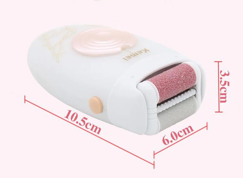 Kemei KM 3078 электронный файл ног перезаряжаемые электрический педикюр уход за
