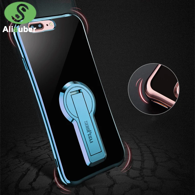 Alisuber Подставки Телефон чехол для iPhone 7 8 плюс ТПУ Защитная крышка Телефонные чехлы