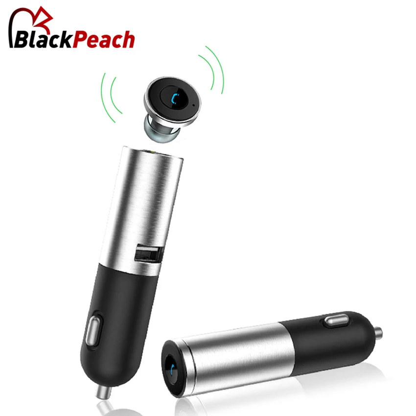 Ovevo Q8 автомобиля Зарядное устройство USB интерфейс Bluetooth стерео гарнитура ответ на