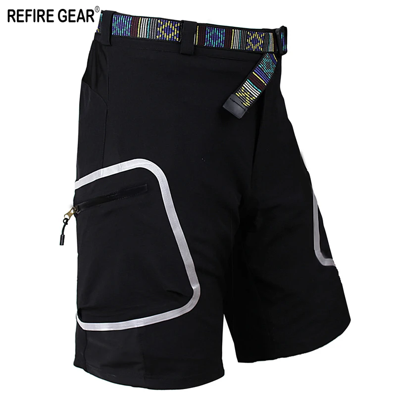 Шорты ReFire Gear мужские летние быстросохнущие светоотражающие легкие шорты для