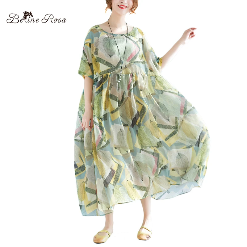 Женское летнее платье с принтом BelineRosa Повседневное модель XMR00055 лето 2018|summer dress|women