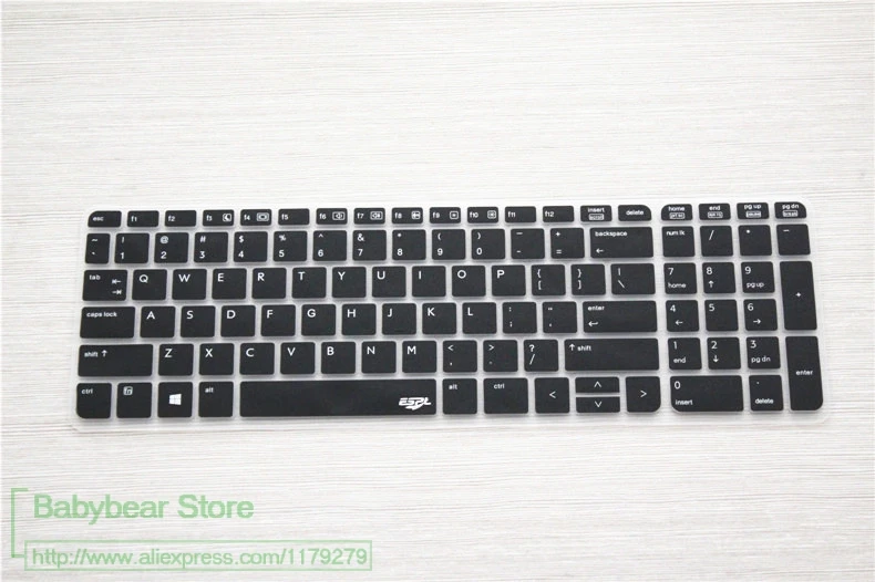 Для Hp Probook 450 Go G2 470 455 G1 G0 S15 / S17 2014 15 6 дюймов Клавиатура силиконовый чехол Защита