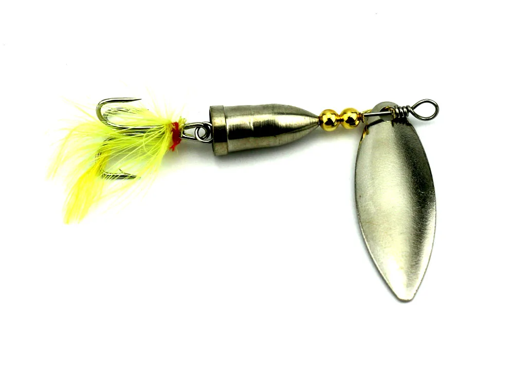 Hengjia 1 шт. жесткий металлические Spinnerbaits вибрации blade пайетки Spinner ложки PESCA