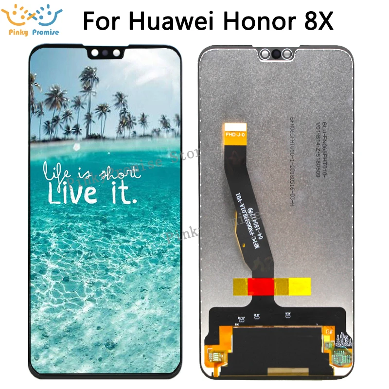 ЖК дисплей 6 5 дюйма для Huawei Honor 8X с дигитайзером сенсорного экрана запасные