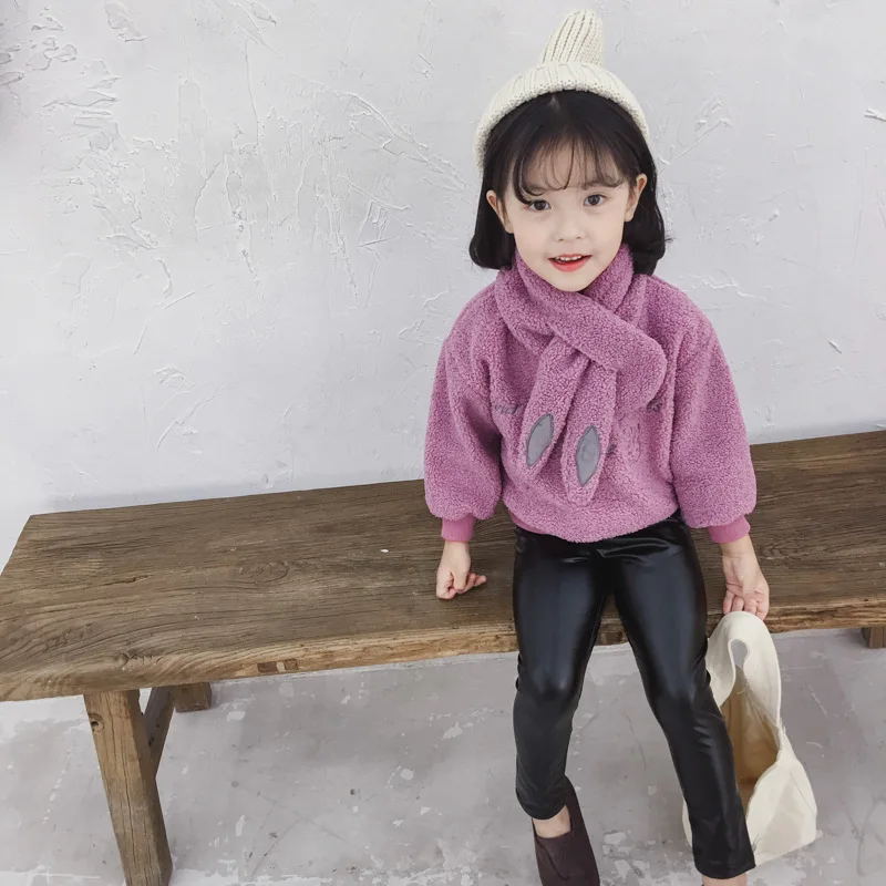 Свитер Infantil детский пуловер Кардиган Menina Одежда для девочек теплый свитер в
