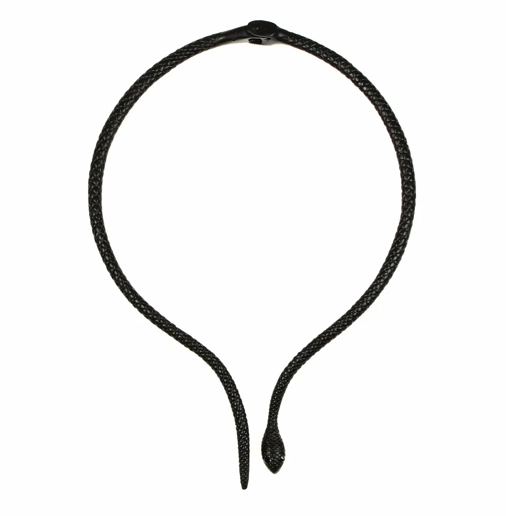 Бесплатная доставка модное крутое золотое ожерелье ошейник симпатичное со змеей