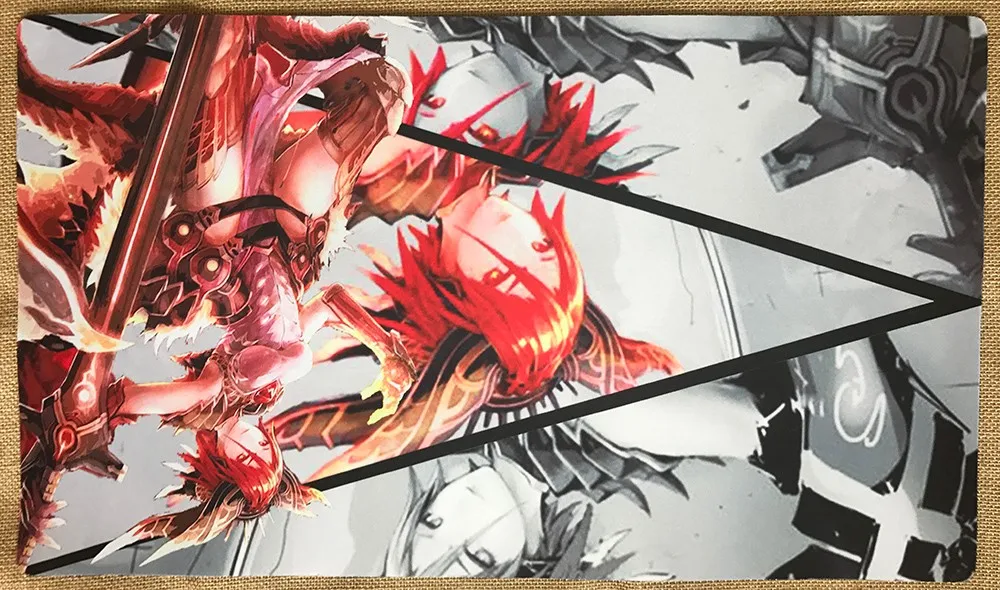Темный маг Девушка Playmat) Настольные игры playmats, YGO карты игровой коврик, пользовательские игры Дизайн Playmat с бесплатным подарочным пакетом