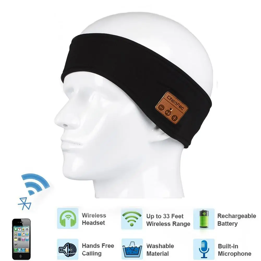 Черный 3 цвета дуплексный режим Беспроводные спортивные bluetooth-наушники оголовье Смарт Отслеживание занятий спортом и повязка на голову с USB кабель, способный преодолевать Броды для взрослых 1 шт. J3 - Цвет: Черный