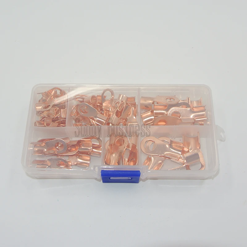 70 шт. медный кабель с отверстиями для болтов клеммы батарей проводов коннектор|wire