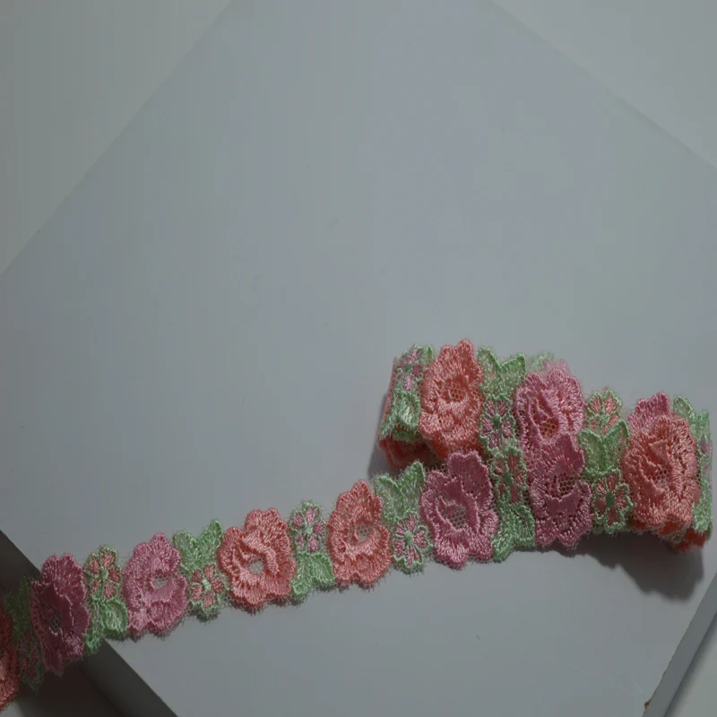 2 ярда/партия декоративная вышивка ширина см (синий розовый желтый и т. Д.) | Дом сад