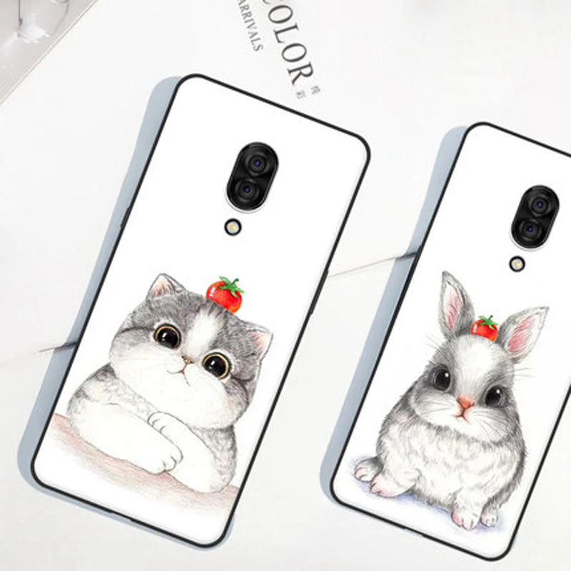 6,3" силиконовый чехол для lenovo Z5pro L78031 чехол для lenovo Z5 Pro задняя крышка Ретро мягкий чехол с рисунком Z5p защитный чехол funda