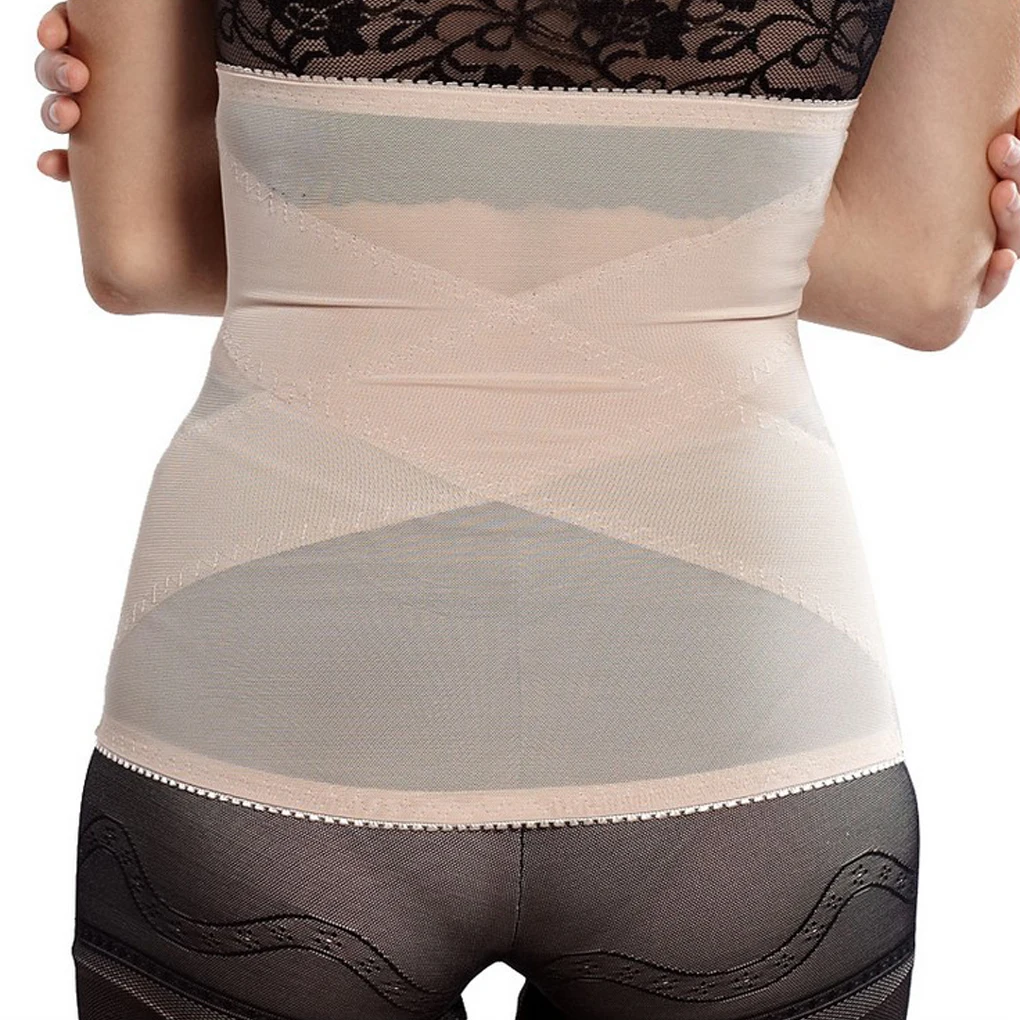 Послеродовой Для женщин с узкой талией Body Shaper дышащий послеродовой корсет для уменьшения Управление корсет утягивающий пояс для похудения
