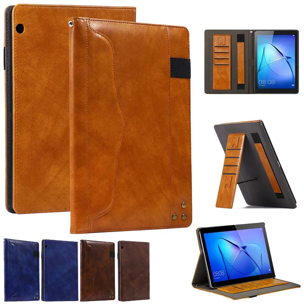 Чехол-накладка для huawei MediaPad T3 10 AGS-W09 AGS-L09 AGS-L03 чехол-подставка для планшета с держателем на ручном ремне умный чехол с функцией автоматического сна