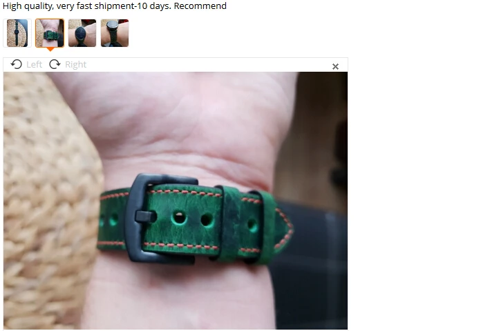 CAPRIE качество Смарт часы кожаный ремешок для HUAMI Amazfit Stratos 2/2S 80706