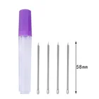 Иглы для шитья, треугольные, 4 шт.компл. (2 размера)