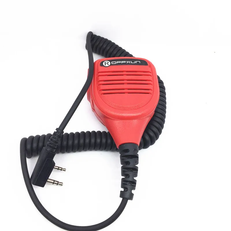 Красный ручной микрофон для baofeng UV5R BF888S UV6R kenwood TK3107 TK3207 pxing PX777 радио | Мобильные