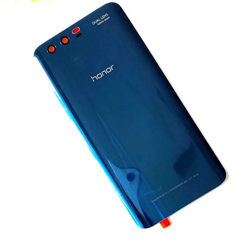 Для huawei Honor 9 Задняя стеклянная крышка батареи Задняя Дверь Корпус чехол панель для huawei Honor 9 lite стеклянная крышка Замена
