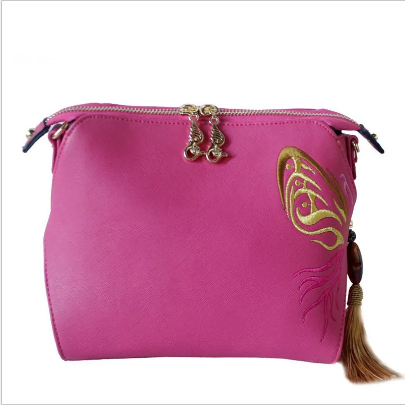 Шарм сумка для женщин 2017 новинка модель высокого качества ручная вышивка мешок