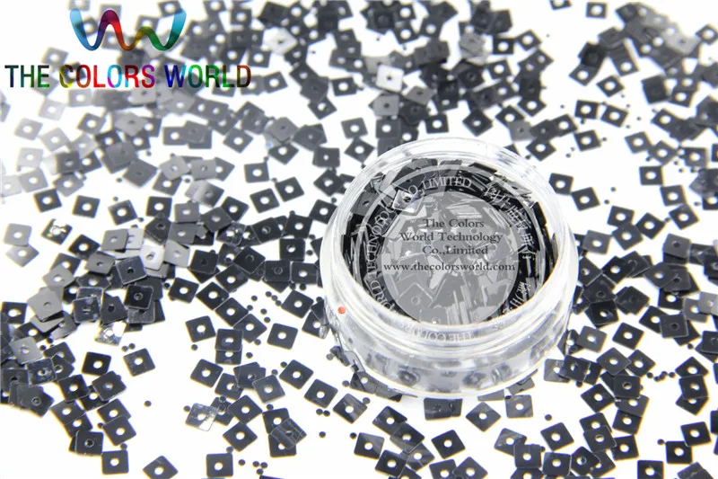 Блестящие Блестки квадратной формы для украшения ногтей или поделок в стиле