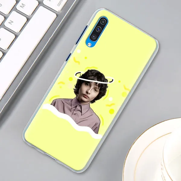 Увлажняющим эффектом марки The Finn Wolfhard чехол с принтом из сериала "очень странные дела" Крышка для samsung Galaxy A30 A40 A50 A70 A6 A8 плюс A7 A9 M30 чехол для телефона Coque - Цвет: 09