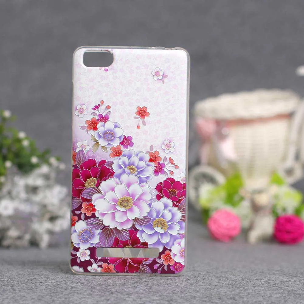 14 Для Coque Xiaomi mi 4c mi 4i силиконовый чехол ТПУ задняя крышка для Fundas Xiaomi mi 4c 4i чехол 3D узор Капа для Xiao mi M4C M4i чехол s - Цвет: 14