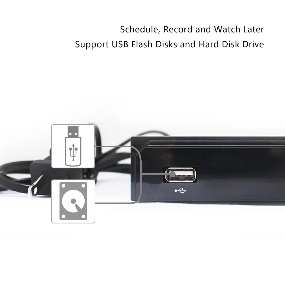 DVB ATSC ТВ эфирный ресивер HD цифровая поддержка AC3 MPEG4 для PVR USB медиа файлы воспроизведения продажи для Америки, Мехико, Канады