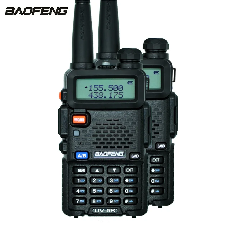 Фото 2 шт. BaoFeng UV-5R Ham двухстороннее радио 5 Вт VOX FM CTCSS/CDCSS Классический Дизайн Walkie Talkie & 2 шт. BaoFeng UV-5R Ham двухстороннее радио 5 Вт VOX FM CTCSS/CDCSS Классический Дизайн Walkie Talkie &