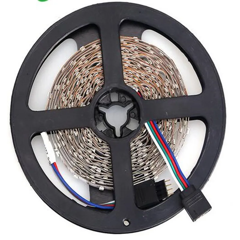 RGB SMD 2835 Светодиодный светильник 300 светодиодный s/5 м Новогодняя лента RGB цвета высокое качество светодиодный гибкий светильник для украшения дома