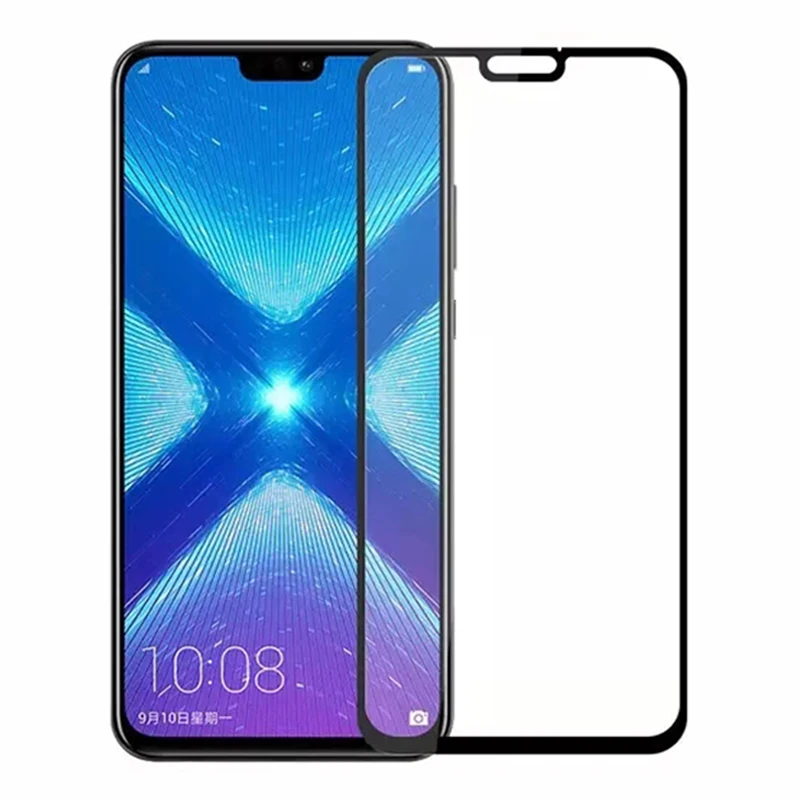 9D Защитное стекло для huawei honor 8X полное покрытие экрана протектор 8x закаленная