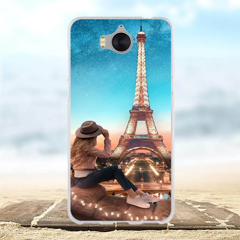 For Huawei Y5 2017 Case Silicon Ultra Thin Cover for Y6 Phone Cases Cute Funda III / Honor 6 Play | Мобильные телефоны и