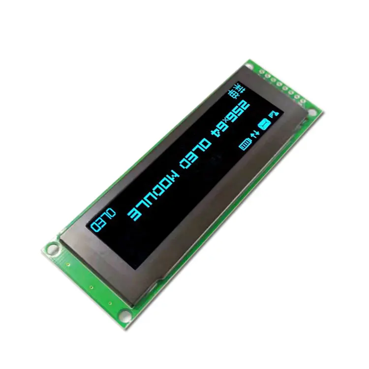 Blue OLED дисплей 2," 256*64 25664 точек Графический ЖК-модуль дисплей экран LCM SSD1322 контроллер Поддержка SPI - Цвет: Blue