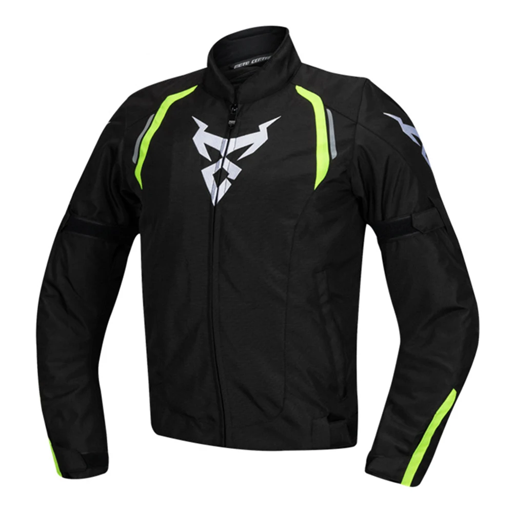 1801-01 Jacket Мотоциклетная куртка, мотоциклетная куртка, мужской комплект, ветрозащитная, для езды, мото, водонепроницаемая, мотоциклетная куртка+ штаны, костюм, бронежилет, мото защита - Цвет: 1801-01 Jacket